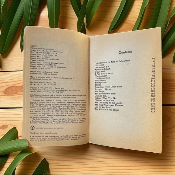 VINTAGE 1979 Night Shift by Stephen King - Horror Short Stories - Picture 6 of 7